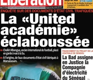 Découvrez les Unes des journaux sénégalais du lundi 1er décembre 2025