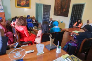 Accueil de l’Association des Femmes Greffières du Sénégal à la Mairie de Saint-Louis