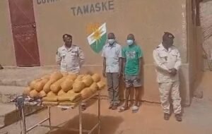 Niger : 45 kg de cannabis saisis, deux personnes interpellées