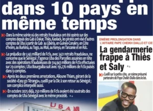 Découvrez les Unes des journaux sénégalais du mercredi 08 avril 2026