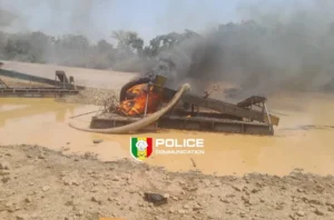 « Orpaillage clandestin : quatre dragues illégales détruites sur le fleuve Falémé »