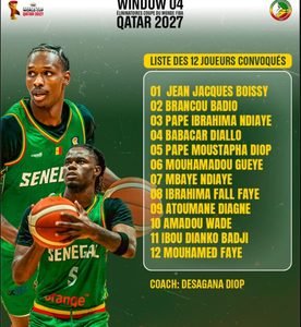 Mondial 2027 : Desagana Diop révèle son groupe de 12 joueurs pour la prochaine fenêtre
