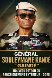 Renseignement extérieur : le général Souleymane Kandé nommé directeur général