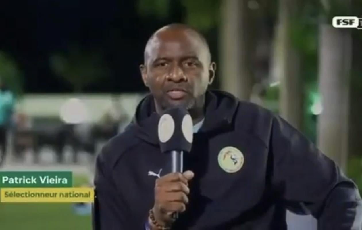 Sénégal-Mozambique : Patrick Vieira annonce la couleur avant le match